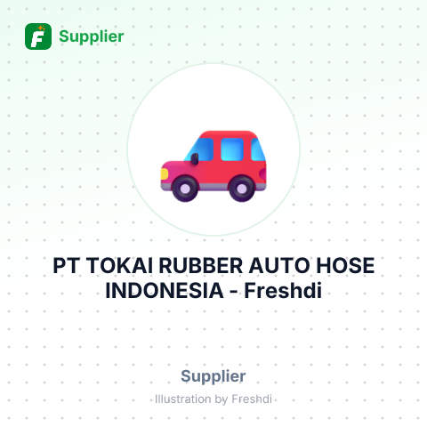 PT TOKAI RUBBER AUTO HOSE INDONESIA – summary card, no photo uploaded yet