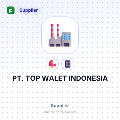 PT. TOP WALET INDONESIA – summary card, no photo uploaded yet