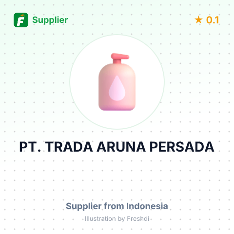 PT. TRADA ARUNA PERSADA – summary card, no photo uploaded yet