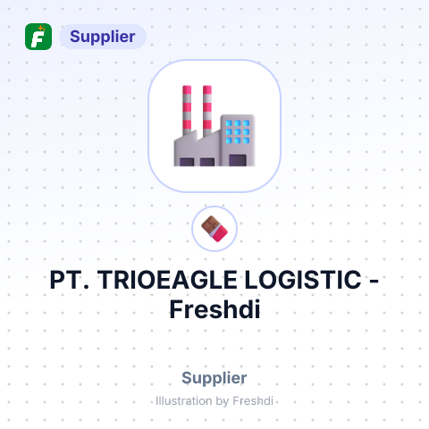PT. TRIOEAGLE LOGISTIC – summary card, no photo uploaded yet