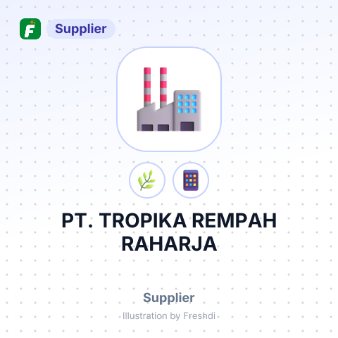 PT. TROPIKA REMPAH RAHARJA – summary card, no photo uploaded yet