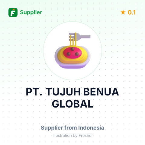 PT. TUJUH BENUA GLOBAL – summary card, no photo uploaded yet