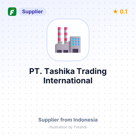 PT. Tashika Trading International – summary card, no photo uploaded yet