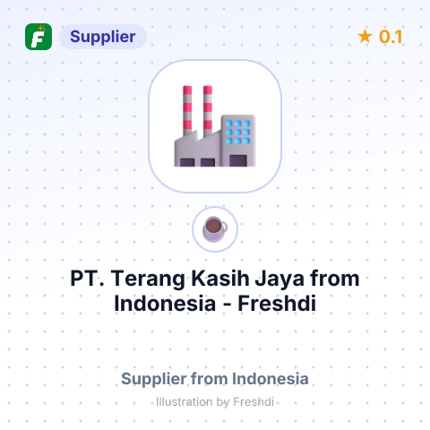 PT. Terang Kasih Jaya  – summary card, no photo uploaded yet