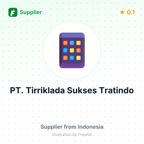 PT. Tirriklada Sukses Tratindo  – summary card, no photo uploaded yet