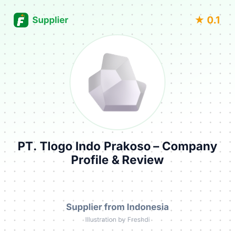 PT. Tlogo Indo Prakoso – summary card, no photo uploaded yet
