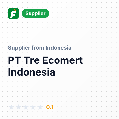 PT Tre Ecomert Indonesia – summary card, no photo uploaded yet