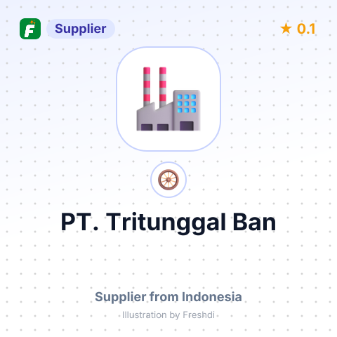 PT. Tritunggal Ban – summary card, no photo uploaded yet