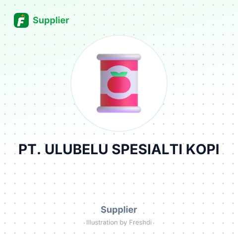 PT. ULUBELU SPESIALTI KOPI – summary card, no photo uploaded yet