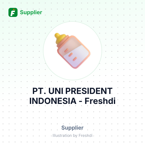 PT. UNI PRESIDENT INDONESIA – summary card, no photo uploaded yet