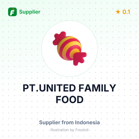 PT.UNITED FAMILY FOOD – summary card, no photo uploaded yet