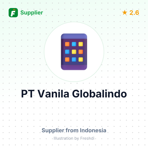 PT Vanila Globalindo – summary card, no photo uploaded yet