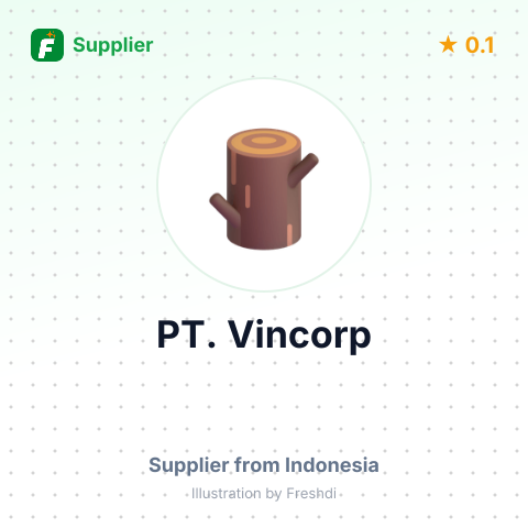 PT. Vincorp  – summary card, no photo uploaded yet