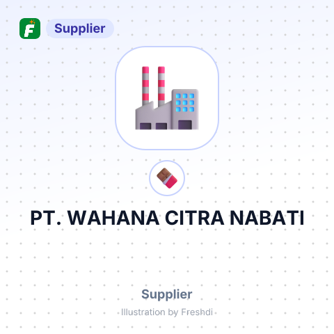 PT. WAHANA CITRA NABATI – summary card, no photo uploaded yet
