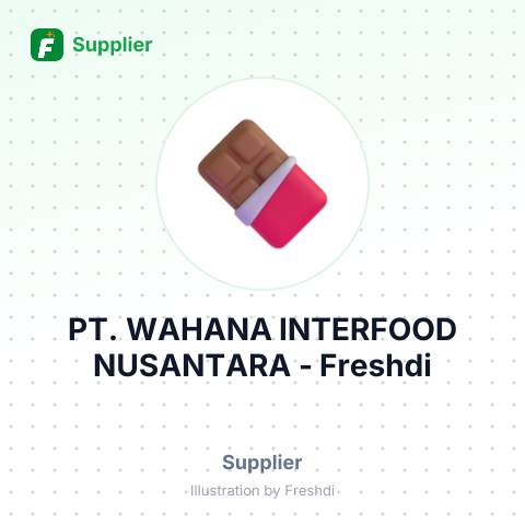 PT. WAHANA INTERFOOD NUSANTARA – summary card, no photo uploaded yet