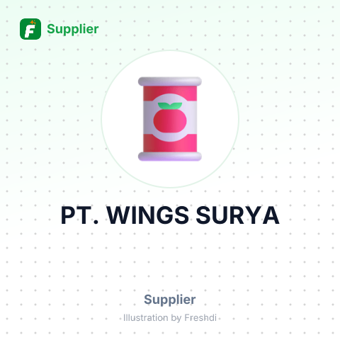 PT. WINGS SURYA – summary card, no photo uploaded yet
