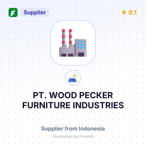 PT. WOOD PECKER FURNITURE INDUSTRIES – summary card, no photo uploaded yet