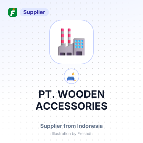 PT. WOODEN ACCESSORIES – summary card, no photo uploaded yet