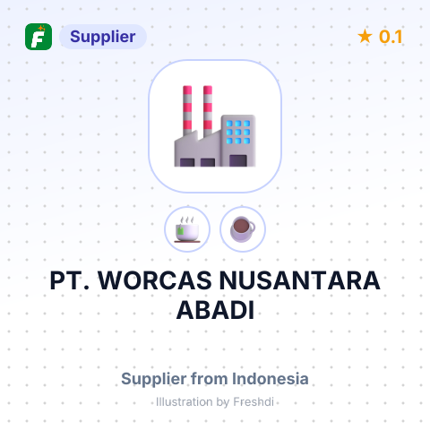 PT. WORCAS NUSANTARA ABADI – summary card, no photo uploaded yet
