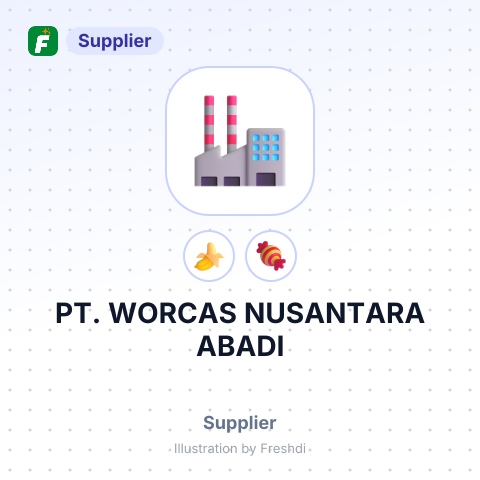 PT. WORCAS NUSANTARA ABADI – summary card, no photo uploaded yet