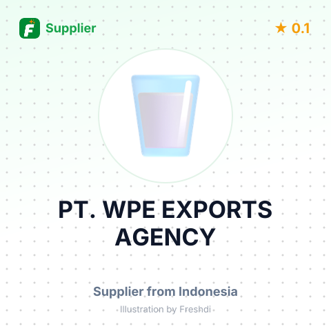 PT. WPE EXPORTS AGENCY – summary card, no photo uploaded yet