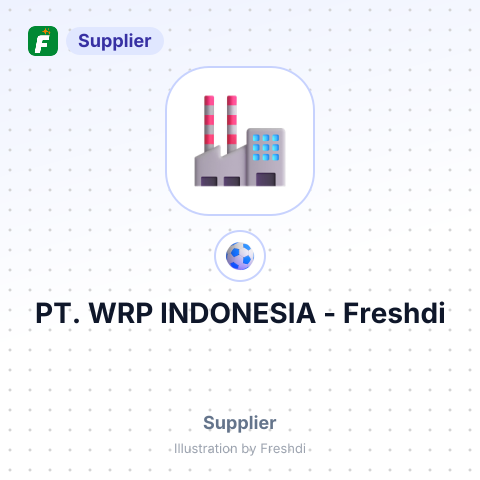 PT. WRP INDONESIA – summary card, no photo uploaded yet