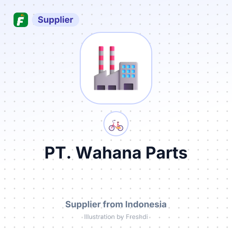 PT. Wahana Parts – summary card, no photo uploaded yet