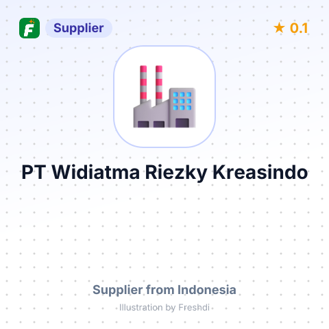 PT Widiatma Riezky Kreasindo – summary card, no photo uploaded yet