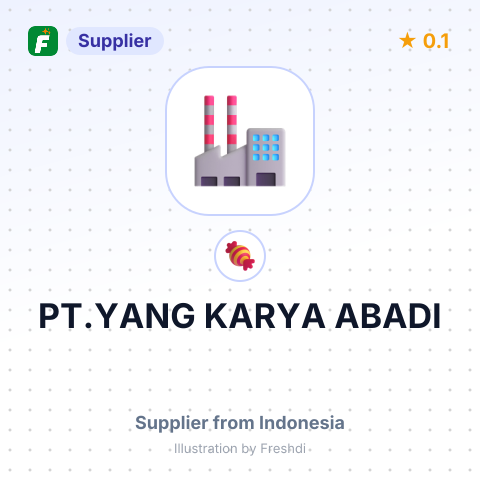 PT.YANG KARYA ABADI – summary card, no photo uploaded yet