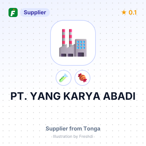 PT. YANG KARYA ABADI – summary card, no photo uploaded yet