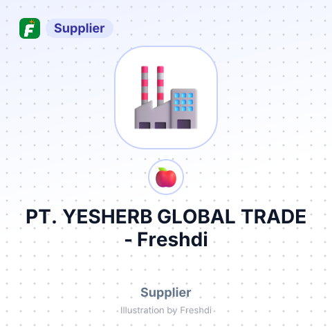 PT. YESHERB GLOBAL TRADE – summary card, no photo uploaded yet