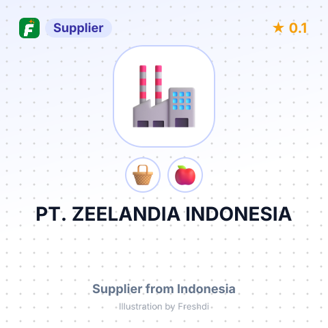 PT. ZEELANDIA INDONESIA – summary card, no photo uploaded yet