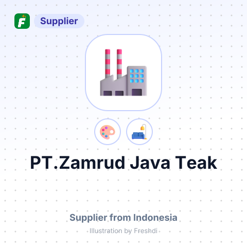 PT.Zamrud Java Teak – summary card, no photo uploaded yet