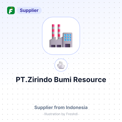 PT.Zirindo Bumi Resource – summary card, no photo uploaded yet