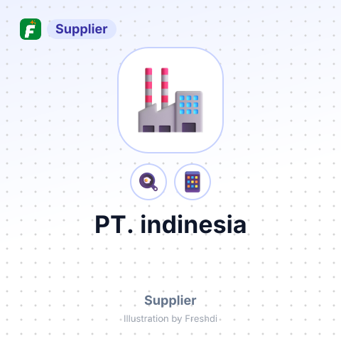 PT. indinesia – summary card, no photo uploaded yet