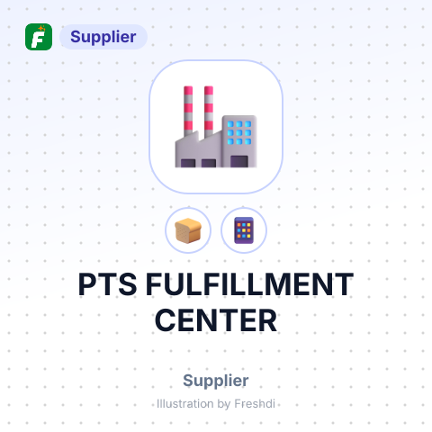 PTS FULFILLMENT CENTER – summary card, no photo uploaded yet
