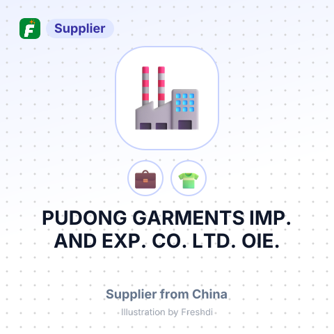 PUDONG GARMENTS IMP. AND EXP. CO.,LTD. OIE. – summary card, no photo uploaded yet