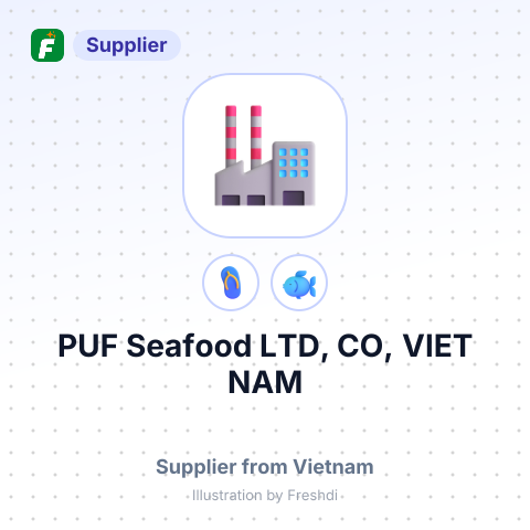PUF Seafood LTD, CO, VIET NAM – summary card, no photo uploaded yet