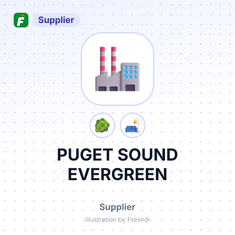 PUGET SOUND EVERGREEN – summary card, no photo uploaded yet