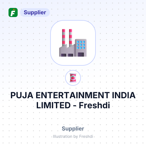 PUJA ENTERTAINMENT INDIA LIMITED – summary card, no photo uploaded yet