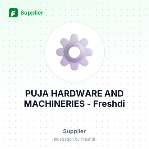 PUJA HARDWARE AND MACHINERIES – summary card, no photo uploaded yet