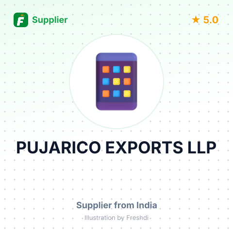 PUJARICO EXPORTS LLP – summary card, no photo uploaded yet