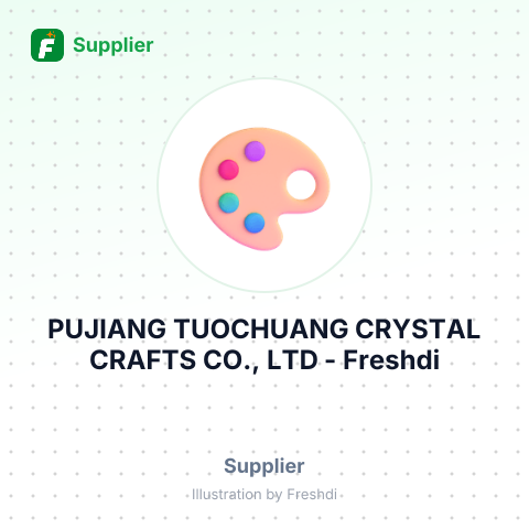 PUJIANG TUOCHUANG CRYSTAL CRAFTS CO., LTD – summary card, no photo uploaded yet