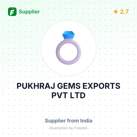 PUKHRAJ GEMS EXPORTS PVT LTD – summary card, no photo uploaded yet