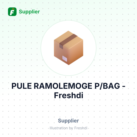 PULE RAMOLEMOGE P/BAG – summary card, no photo uploaded yet