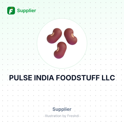 PULSE INDIA FOODSTUFF LLC – summary card, no photo uploaded yet
