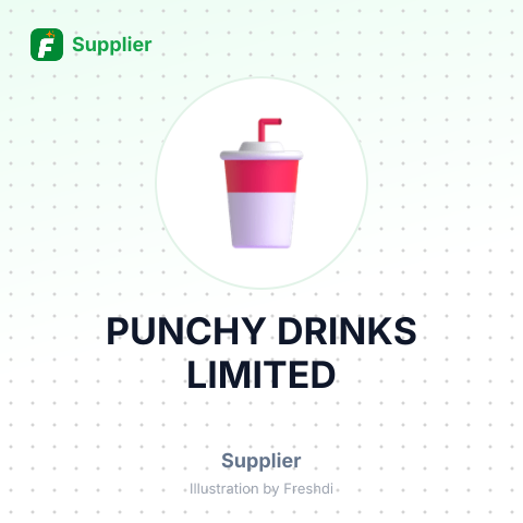 PUNCHY DRINKS LIMITED – summary card, no photo uploaded yet
