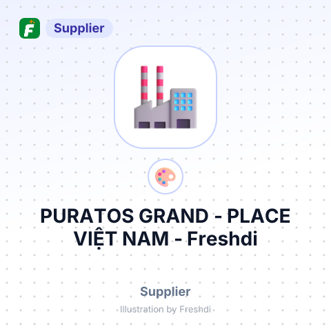 PURATOS GRAND - PLACE VIỆT NAM – summary card, no photo uploaded yet