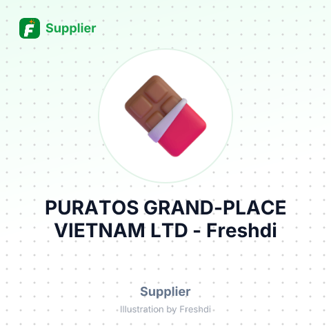 PURATOS GRAND-PLACE VIETNAM LTD – summary card, no photo uploaded yet