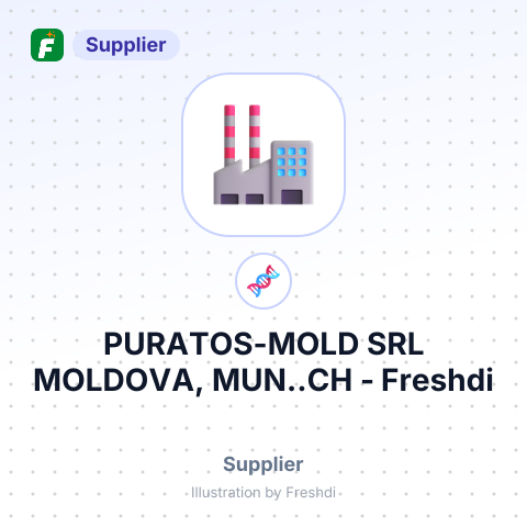 PURATOS-MOLD SRL MOLDOVA, MUN..CH – summary card, no photo uploaded yet